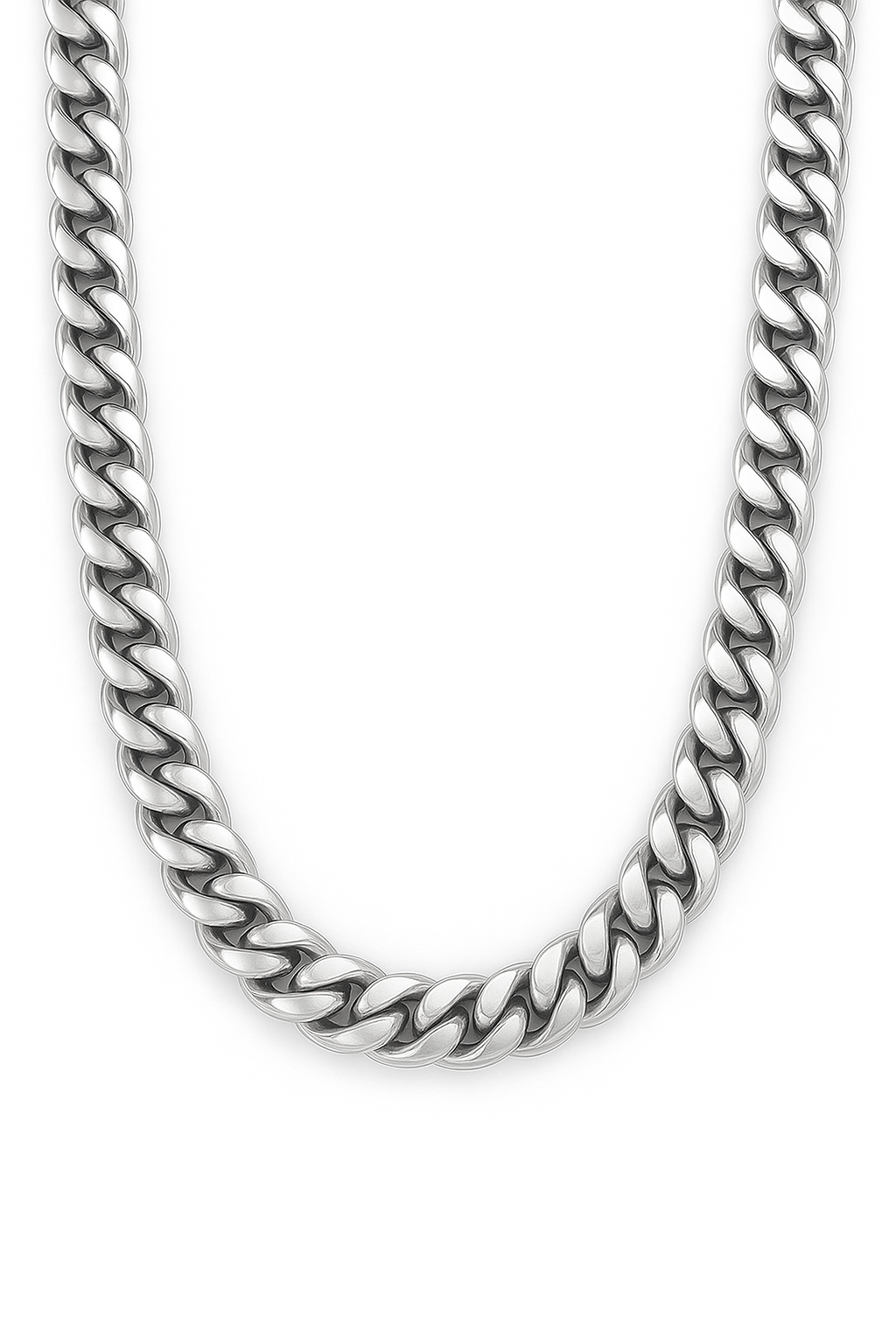 Silver Cuban Chain 10mm