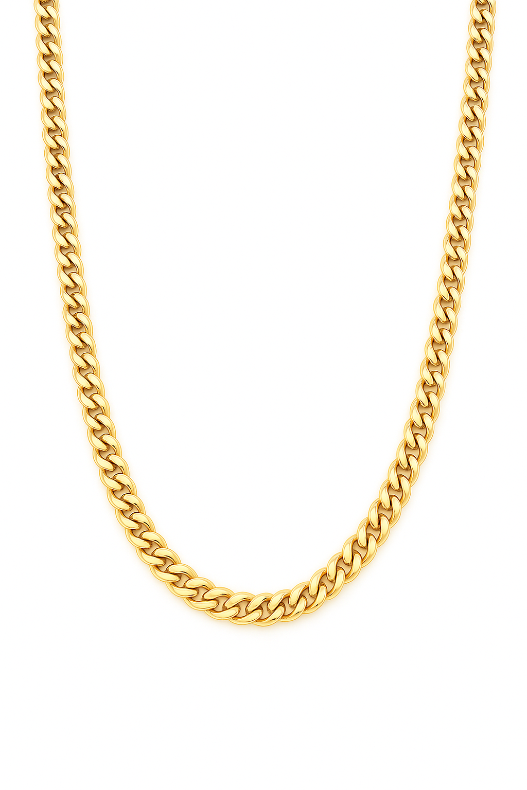 Gold Cuban Chain 8mm