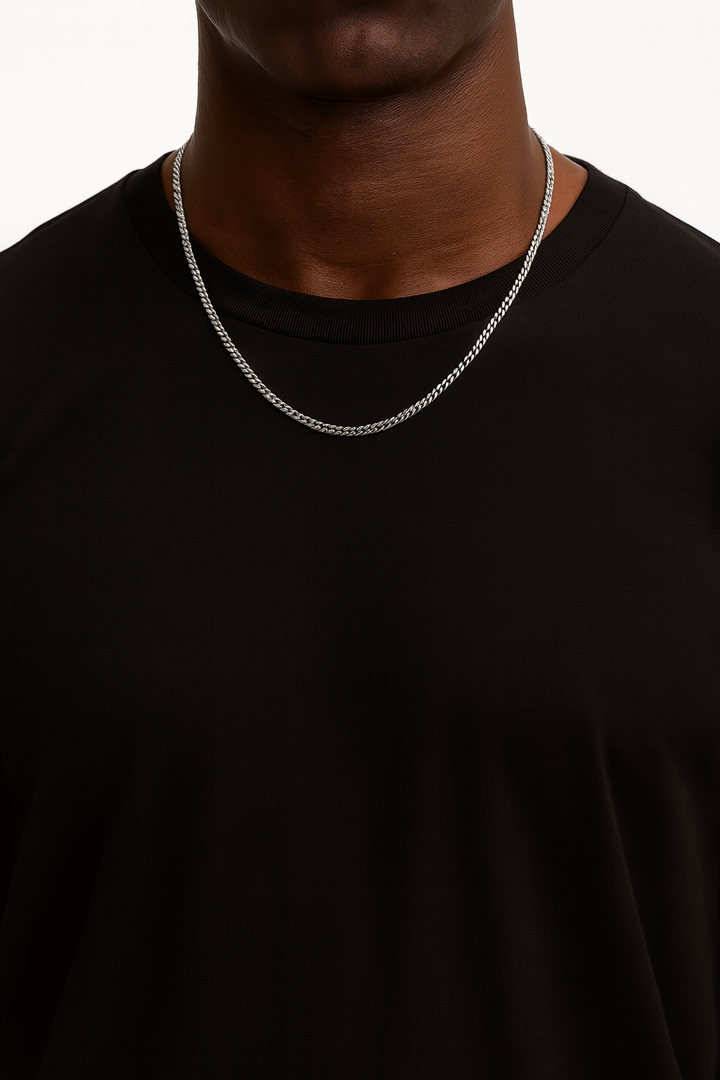 Silver Cuban Chain 5mm