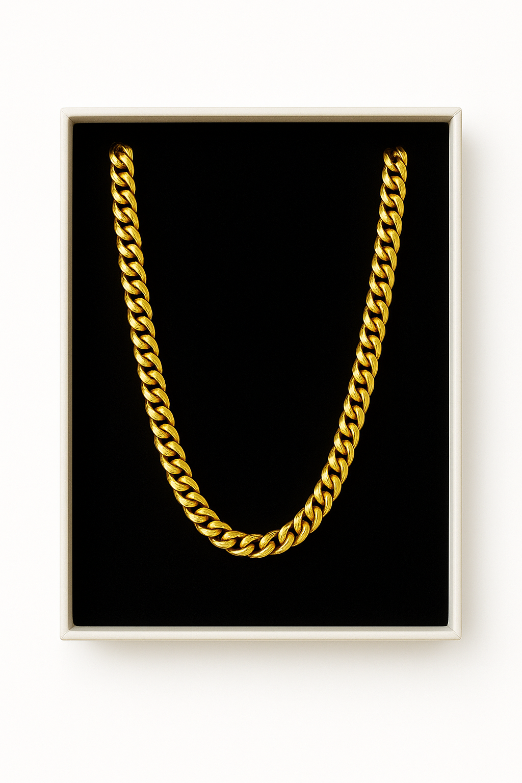 Gold Necklace 8mm