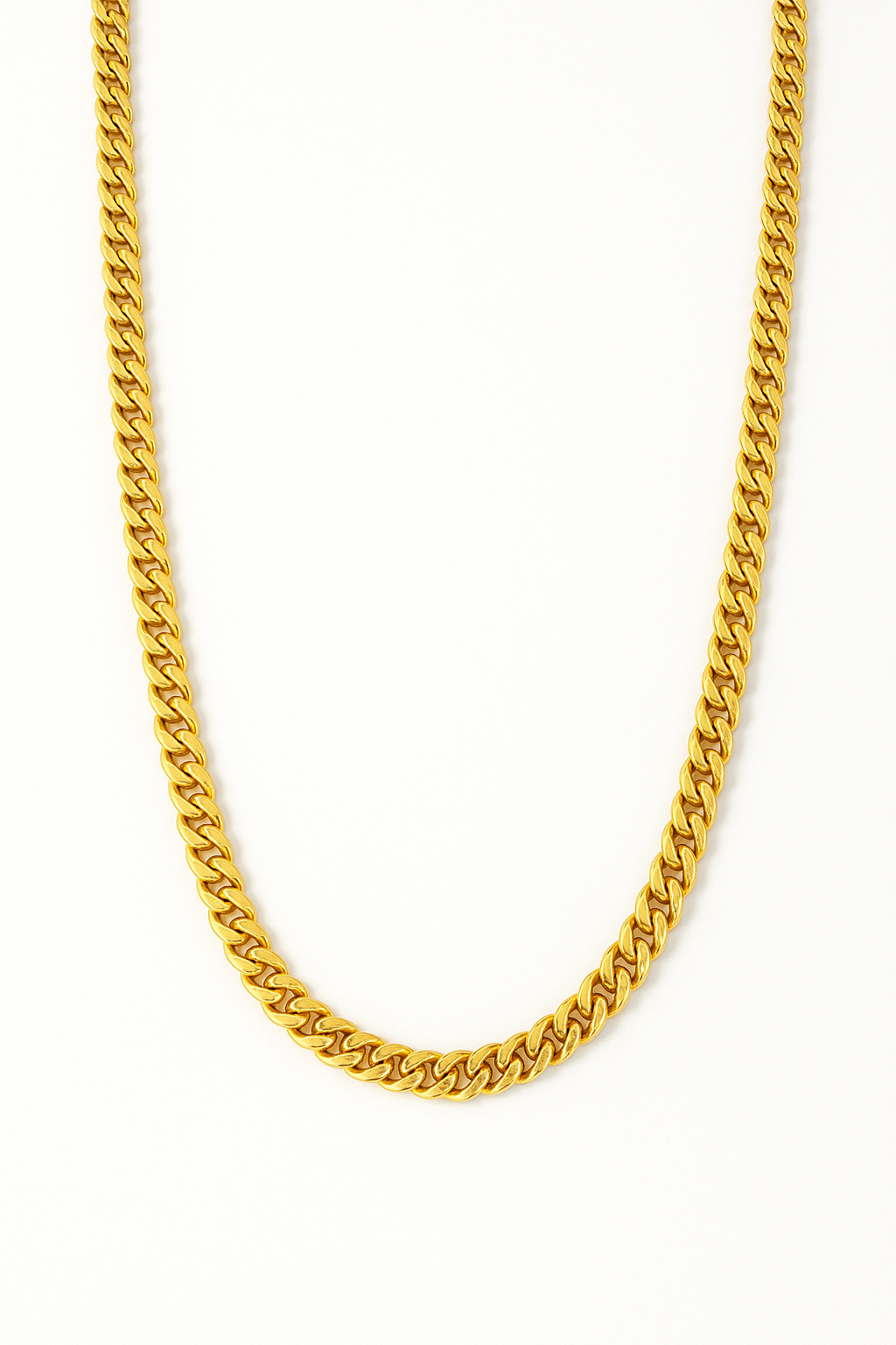 Gold Necklace 8mm